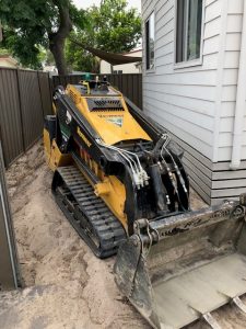 bobcat working before